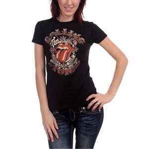 Rolling Stones Tattoo You 1981 Tour Girls Tee Size Large